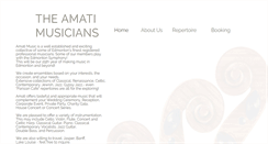 Desktop Screenshot of amatimusicians.com